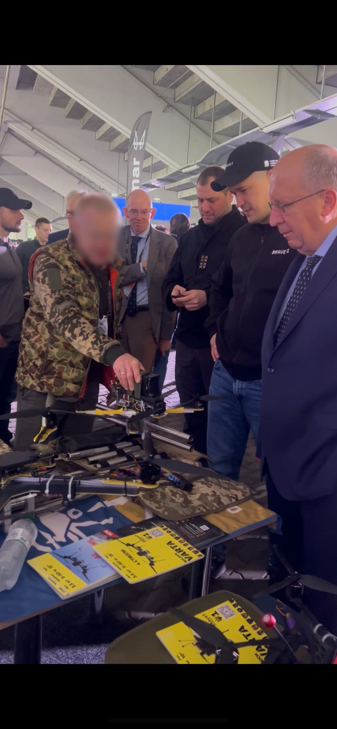 Participation in international defense exhibitions